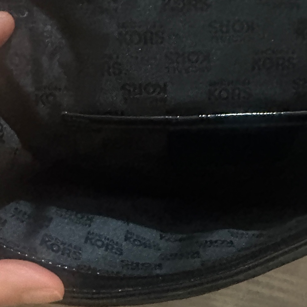 Michael Kors Black Woven Clutch - Picture 8 of 9